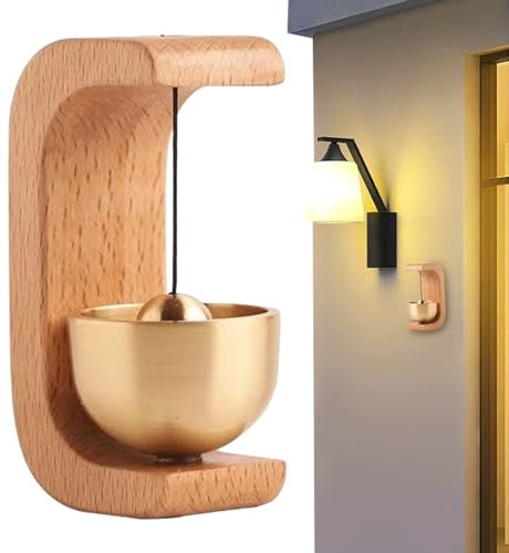 TAOLE Campanello Porta Ingresso, Cicalino Porta Negozio Campanello di Benvenuto Campanello Decorativo per Ingresso da Parete, Negozio, Guardaroba, Frigorifero E Negozio Decorazione Bambini