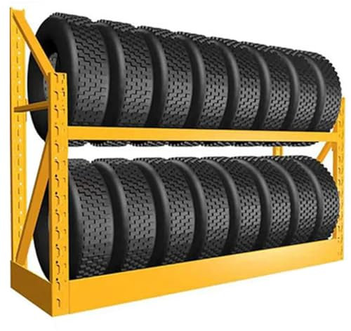 Däckställ Däckhållare Däckförvaring Däckhållare for tak, hem/garage/verkstad Väggmonterad däckhylla, fälgställ for inomhusdisplay Enkel montering(Size:200x55x140cm(78.7x21.7x55.1in))