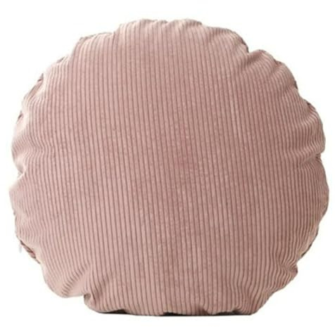 SWJ-swjssb Kissenbezug Rund 45x45 50x50 60x60 Chenille Sofa Kissenbezüge Runder, Zierkissenbezug Dekokissen Sofakissen Kissenhülle Dekorative Weiche Zierkissenbezüge Kissen Bezug(Pink,60 cm (1pc))