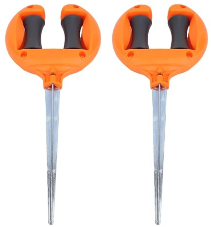 Greensen Tuyau D'arrosage, 2PCS Support de Tuyau D'arrosage en ABS avec Rouleaux Pivotants pour Protection des Plantes de Jardin et Pelouse