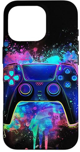 Video Game Controller Aesthetic Gamer Boys Gaming Case for iPhone 16 Pro
