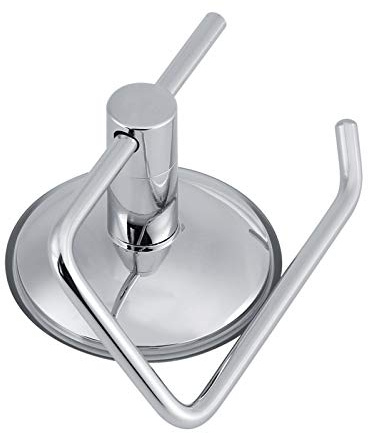 Semme Portarrollos con Ventosa para Inodoro de Baño de Acero Inoxidable, Estante Montado en la Pared Que Ahorra Espacio para una Fácil Instalación