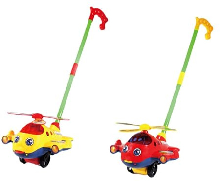 KIXZSAZ Giocattoli da Passeggio, da Tirare, Giocattolo con Ruota per Bambini, Giocattoli da Passeggio durevoli, coinvolgenti, Divertenti, apprenditivi,