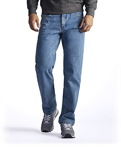 Lee - Mens Jeans - Regular Straight Fit - Legendary - Double Black