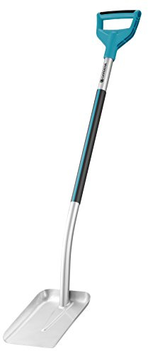 Gardena Terraline Universal-Schaufel: Multifunktions-Schaufel aus gehärtetem Qualitätsstahl mit hochwertiger Beschichtung, D-Griff, 135 cm (3786-20)