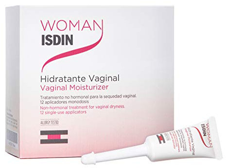 ISDIN WOMAN Hidratante Vaginal, Hidratación inmediata y prolongada de la zona vaginal, 12 Monodosis