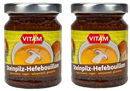 Vitam Steinpilz Hefebrühe das Original 2x150g Glas DOPPELPACK