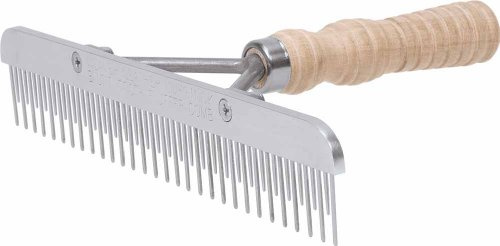 Weaver Leather Blunt Tooth Fluffer with Wood Handle and Stainless Steel Replacement Blade