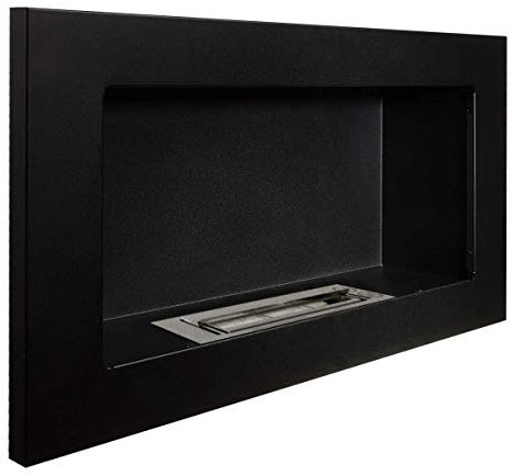 Ethanolkamin Gelkamin Bioethanol Kamin Biokamin (65 cm, Schwarz)