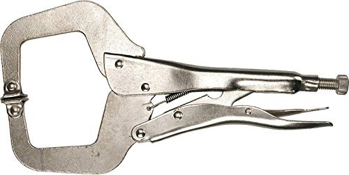 TOPEX Schweißzubehör Gripzangen, und für Kleinarbeiten an Karosserien, Blechen etc. Klemmzange Schweißzange Schweiß-Gripzange - Länge 280 mm - Arbeitsbereich 0-40 - TypC, 280 mm