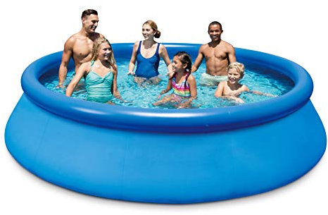 EDG by AQUALUX INTERNATIONAL Kit Piscine Hors Sol Gonflable Autoportante 366 x 76 cm avec Filtration Skimmer et Buse