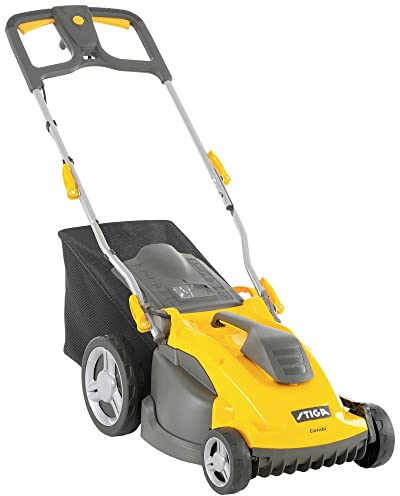 Stiga Combi 340c - Tosaerba elettrico 1600 W, larghezza di taglio (max): 38 cm