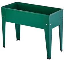 Top Home Solutions® Raised Beds For Garden - Metal Elevated Planter Box With Legs for Flowers, Vegetables, Herbs - Perfect for Patio, Balcony & Garden