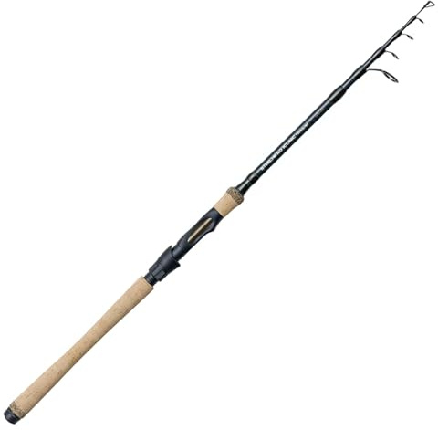 Ron Thompson Telerute Steelhead Iconic Tele Spin Länge 2,40m Spinnrute Angelrute Teleskoprute