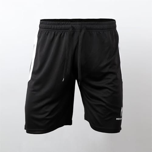 HO Soccer Akademia Pantalon de Football pour Enfant Noir/Blanc Taille 14XS