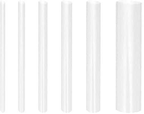 Kit de tubos termorretráctiles transparentes de 150 piezas, relación de 6 tamaños 2: 1, kit de tubo termorretráctil de aislamiento eléctrico, funda retráctil de cable eléctrico para taller,