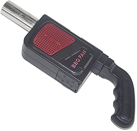 UKCOCO Handheld Bbq Fan Small Barbeque Grill Outdoor Tool Manual Air Blaster for Quick Fire Ignition