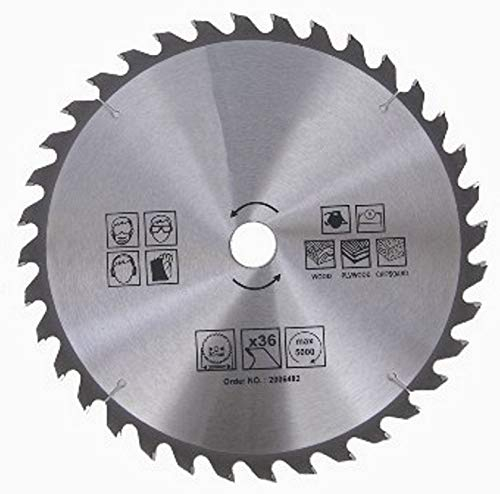 MO-Werkzeughandel 1 HM Kreissägeblatt Ø 315 x 30 mm 36 Hartmetall-Zähne Sägeblatt für Holz, Holzwerkstoff