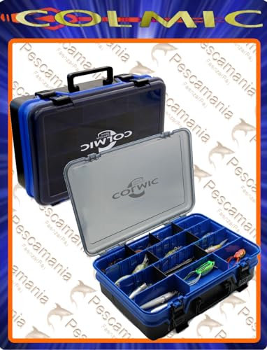scatola Colmic porta oggetti artificiali in Abs Extra Double cm 39x28x12.5