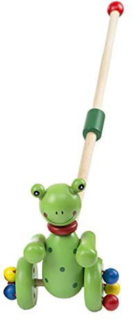 Baby Push Le Long des Jouets en Bois Tire Marche Jouet Gamin activité de Marche pour Tout-Petit garçon Fille Push Tire Le Long du Jouet, Pousse des Jouets pour Marcher, des Jouets à Pied