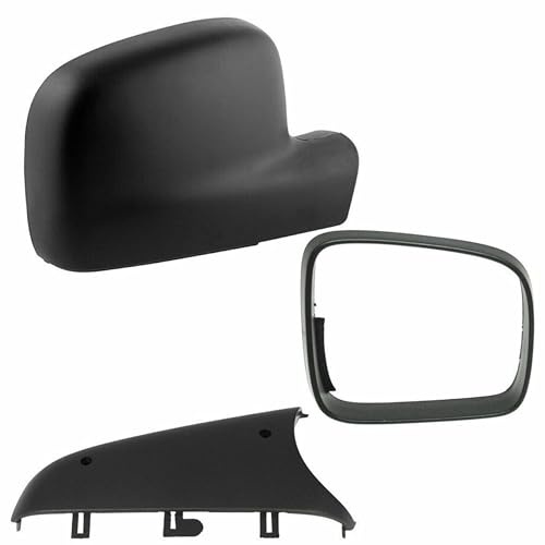 Spiegelkappe Außenspiegel Gehäuse + Rahmen + Blende Rechts für T5 / Caddy 3
