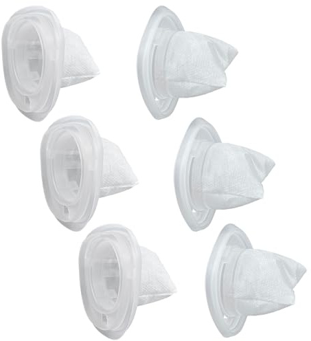HNVCF10 Filter Replacement for Black and Decker Dustbuster Hand Vacuum HNVC115, HNVC215, HNVC220 Series, 6 Pack