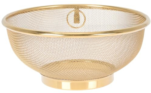 DECHOUS Colino in Acciaio Inossidabile Maglia Fine per Scolare e Setacciare, Capacità Aumentata, Design Moderno, per Cucina Domestica