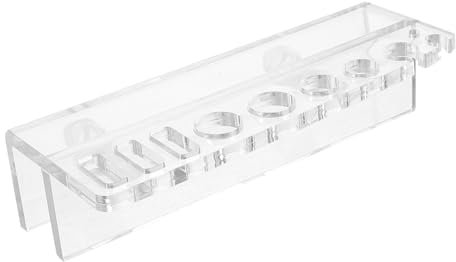 YARNOW Acrylic Fish Tank Cleaning Tool Holder Tank Decoration Plant Holder Aquarium Tool Rack