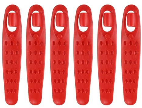 sourcing map Bicycle Tire Levers Ultra-Strong & Lightweight POM Tire Removal Tool Non-Slip Grip for Road Mountain Gravel Bikes