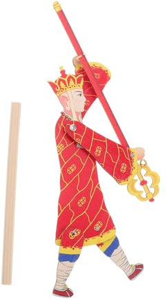 Supvox Handpuppe Für Schatten Aus Holz DIY-schattenpuppenspiel Traditionellen Chinesischen Marionetten Praktisches Kinderspielzeug Für Puppentheater Und Kreative Lernspielzeuge