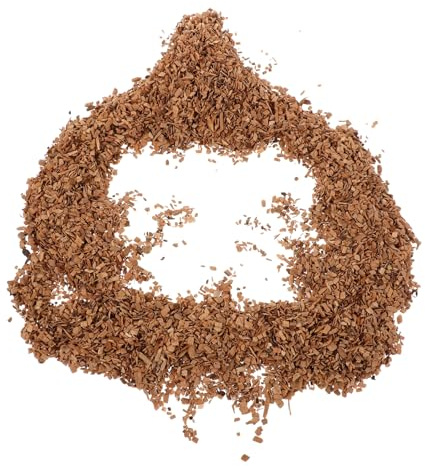 GANAZONO Cherry Wood Chips for Smoking and Grilling Bag Quick Lighting Bbq Wood Chunks for Smoker Meat Fish Cocktails Consistent Smoke Release Moisture Retention Versatile Barbecue