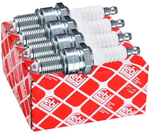 BandelOne enthält 4x Febi Zündkerze Set für A3 8L A4 B5 A6 C4 Caddy 2+3 Golf 3-5 T5 Polo