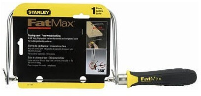 Stanley 15-106 6-3/8-Inch Length 6-3/4-Inch Frame Depth Coping Saw (Pack of 6)