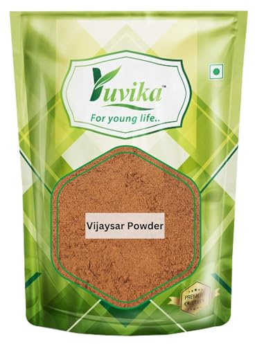 YUVIKA Vijaysar Powder - Pterocarpus Marsupium - Indian Kino Powder (400 Grams)