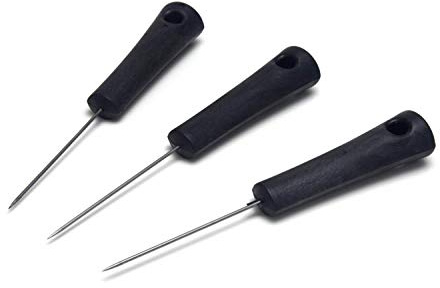 Feine Pick Nadel, Ahle, Prickelnadel, Anreißnadel, 14cm, aus Plastik und Stahl (3)