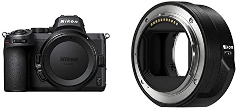 Nikon Z 5 Spiegellose Vollformat-Kamera + NIKON FTZ II (Adapter für F-Mount Objektive auf Z-Mount Kameras)
