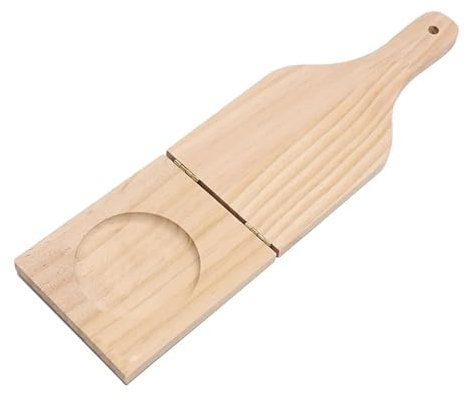 MagiDeal Presse à Bananes Plantain en Bois, Outil de Presse, broyeur d'aliments, ustensiles de Cuisine, Gadgets pour Fabricant de Bananes plantains farcies