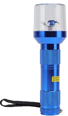 Broyeur à herbes électrique professionnel en alliage d'aluminium pour herbes aromatiques - Bleu