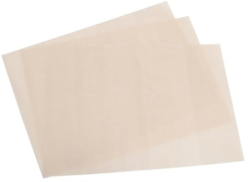WATIIFUFU 3pcs Greaseproof Paper Cloth Baking Mat Non-Stick Oven Sheets Reusable Grill Mats Alternative Oven Liner