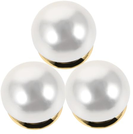 Anneome Broche Magnétique En Blanche 3 Pièces Pour Femme, Accessoire Vestimentaire Léger Et Discret, Rentrée Scolaire, Fêtes, Anniversaires, Usage Quotidien, Automne Hiver