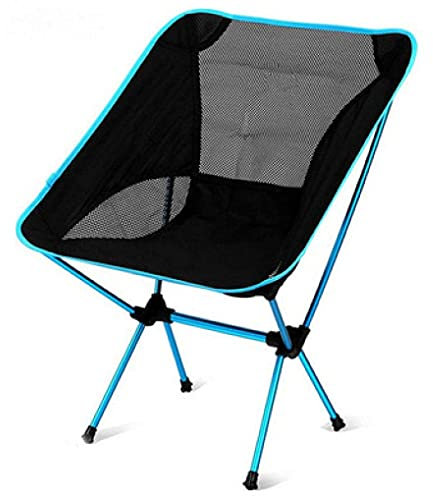 PLHBVDFWE Leichter Klappstuhl, Klappstuhl, der für Picknick im Freien, Strand, Camping und Angeln verwendet Werden kann, Outdoor-Klappstuhl, Angelstuhl, Strandstuhl-Red_Chair