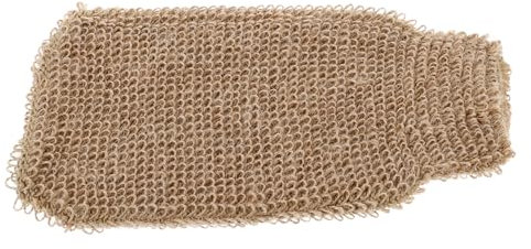 TOVINANNA Exfolierende Jute-handschuhe Für Sanftes Körperpeeling Natürliche Duschhandschuhe Für Effektives Exfolieren Und Massieren Geeignet Für Frauen Und Männer