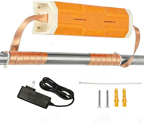 El descalcificador de agua electrónico capacitivo con sistema suavizante sin sal es la solución perfecta para toda la casa, compatible con tuberías de hasta 1 pulgada modelo CWD24, reduciendo