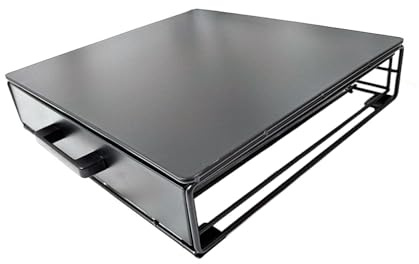 FLCPJGV Porta Capsule caffè Supporto Cialde Cassetto Scorrevole Struttura in Ferro Organizer per Piani Cucina sotto Macchina caffè Adatto a Regalo Uso Domesti