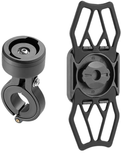 Supporto per smartphone da bicicletta, accessorio per bicicletta in silicone, supporto per smartphone per bicicletta, per ciclisti, viaggi su strada, mountain bike, pendolari quotidiani, eventi