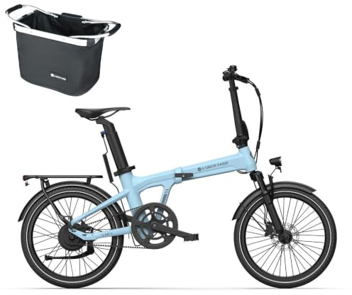 A Dece Oasis ADO E-Bike Air 20S E-Fahrrad Faltbar, klapprad Riemenantrieb,Citybike, 1 Gang, Hintermotor, 250W, 25KM/H,ebike Damen/Herren,StVZO