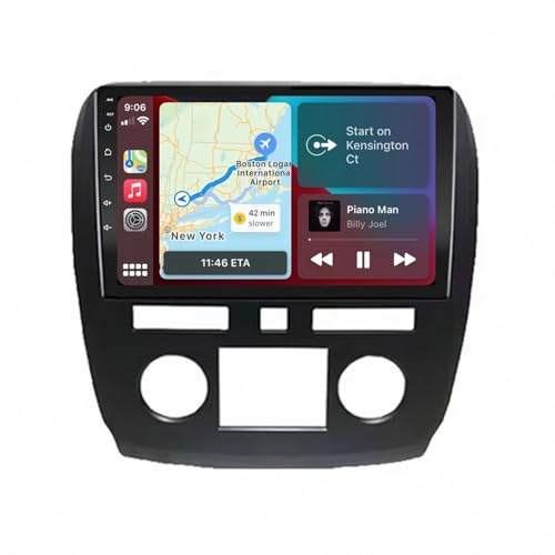 Bilstereo för Buick Enclave 2008-2013 Hd-Pekskärm, Röststyrning, Bluetooth Handsfree-Samtal, Ota-Uppdateringar, Airplay Videomusik Bilradio Stereo Gps Navi, 4 Kärna 1G＋32G
