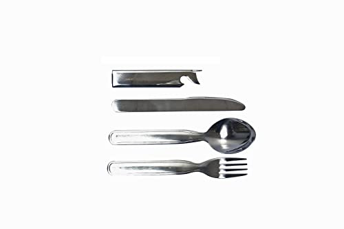 Relags Besteckset Biwak Army' Besteck, Silber, One Size, 470400