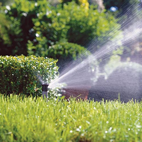 Gardena Sprinklersystem Versenkregner S-ES: Bewässerungssystem für Enge Rasenflächen von 3 bis 12 m², Reichweite bis 4 m, mit Endstreifendüse, 1/2 Zoll Innengewinde (01553-29)