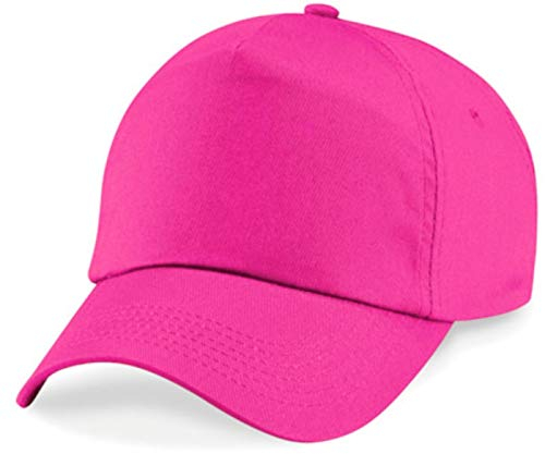 Shirtinstyle Basecap Cap 5 Panel Cap Verschluss Klettverschluss Größe Unisex, Farbe pink